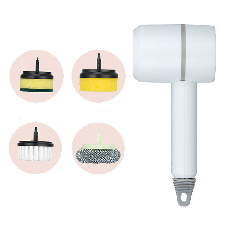 DecoRight Electric Cleaning Brush | Rechargeable Kitchen & Bathroom Power Scrubber