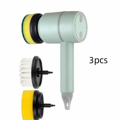 DecoRight Electric Cleaning Brush | Rechargeable Kitchen & Bathroom Power Scrubber