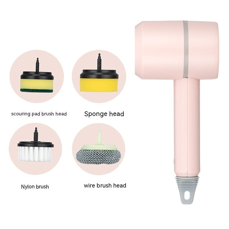 DecoRight Electric Cleaning Brush | Rechargeable Kitchen & Bathroom Power Scrubber
