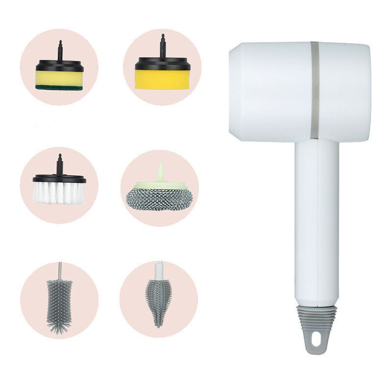 DecoRight Electric Cleaning Brush | Rechargeable Kitchen & Bathroom Power Scrubber