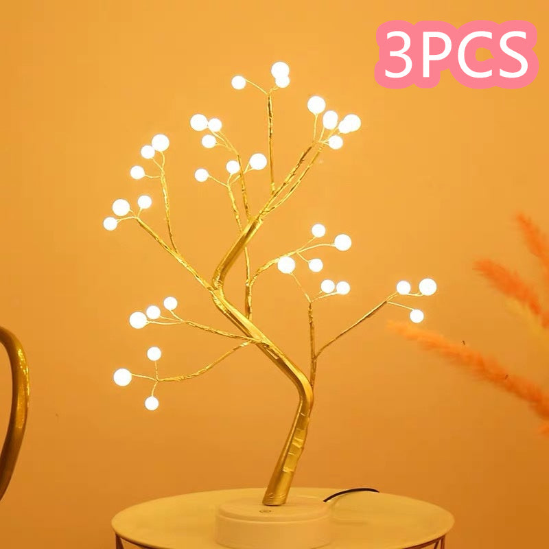 LED Copper Wire Bedroom Light Fairy String Lamp USB & Battery | DecoRight