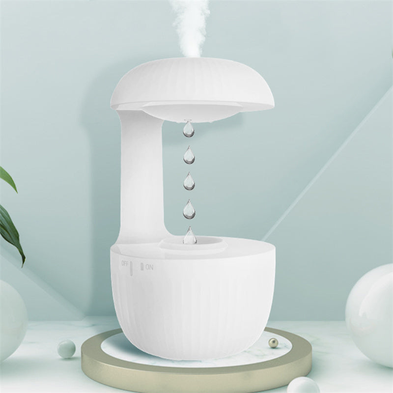 DecoRight Anti-Gravity Air Humidifier | Silent Cool Mist Maker & Stress Relief Aroma Diffuser