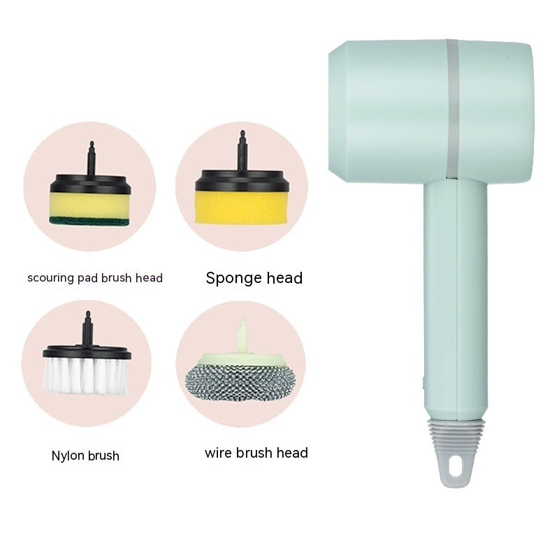 DecoRight Electric Cleaning Brush | Rechargeable Kitchen & Bathroom Power Scrubber