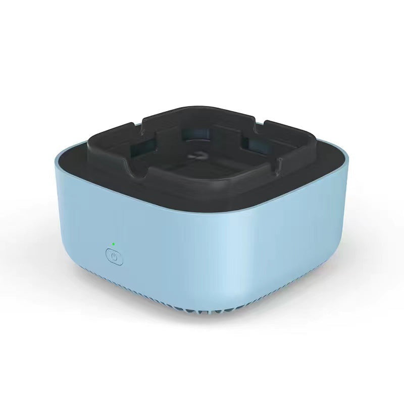 DecoRight Portable Smokeless Ashtray with Air Purification | Odor Eliminating Car & Home Gadget