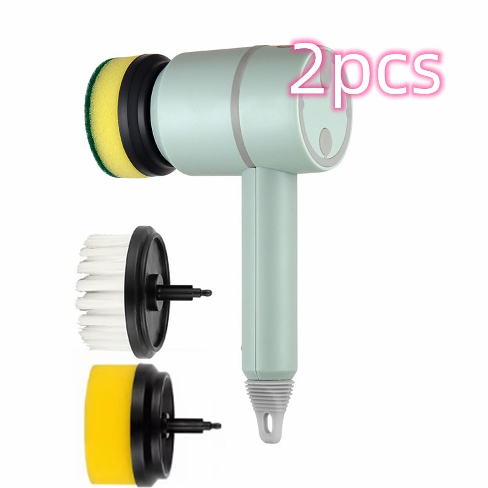 DecoRight Electric Cleaning Brush | Rechargeable Kitchen & Bathroom Power Scrubber