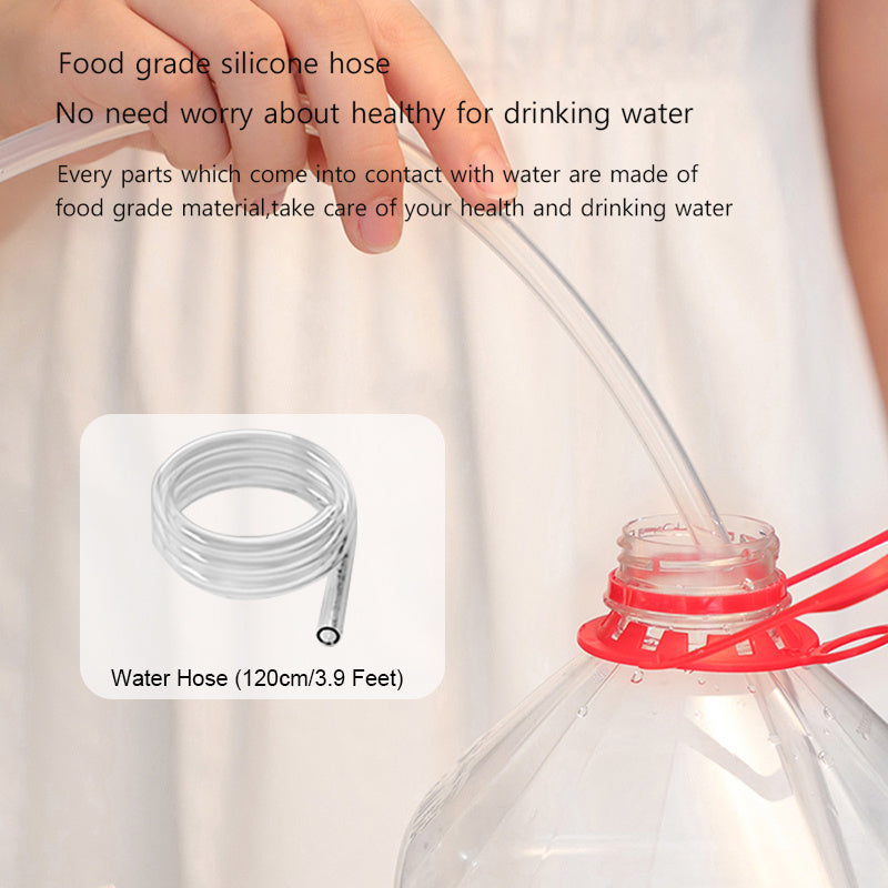 DecoRight Electric Water Bottle Dispenser | Rechargeable Gallon Desk Pump