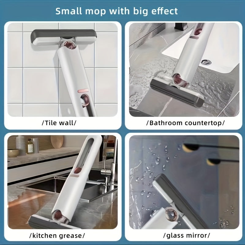 Portable Self-Squeeze Mini Mop for Home & Kitchen Cleaning | DecoRight