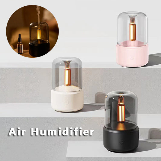 Candlelight Aroma Diffuser USB Portable Humidifier with LED Night Light | DecoRight