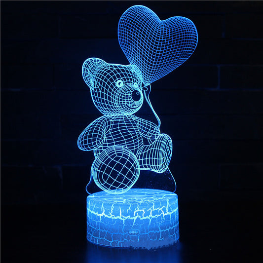 DecoRight 3D Acrylic LED Night Light | USB Neon Sign Lamp for Home & Gifts