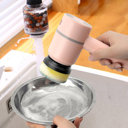 DecoRight Electric Cleaning Brush | Rechargeable Kitchen & Bathroom Power Scrubber