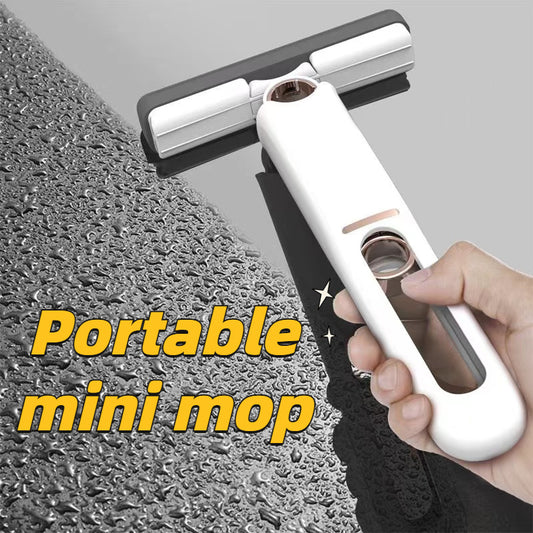 Portable Self-Squeeze Mini Mop for Home & Kitchen Cleaning | DecoRight