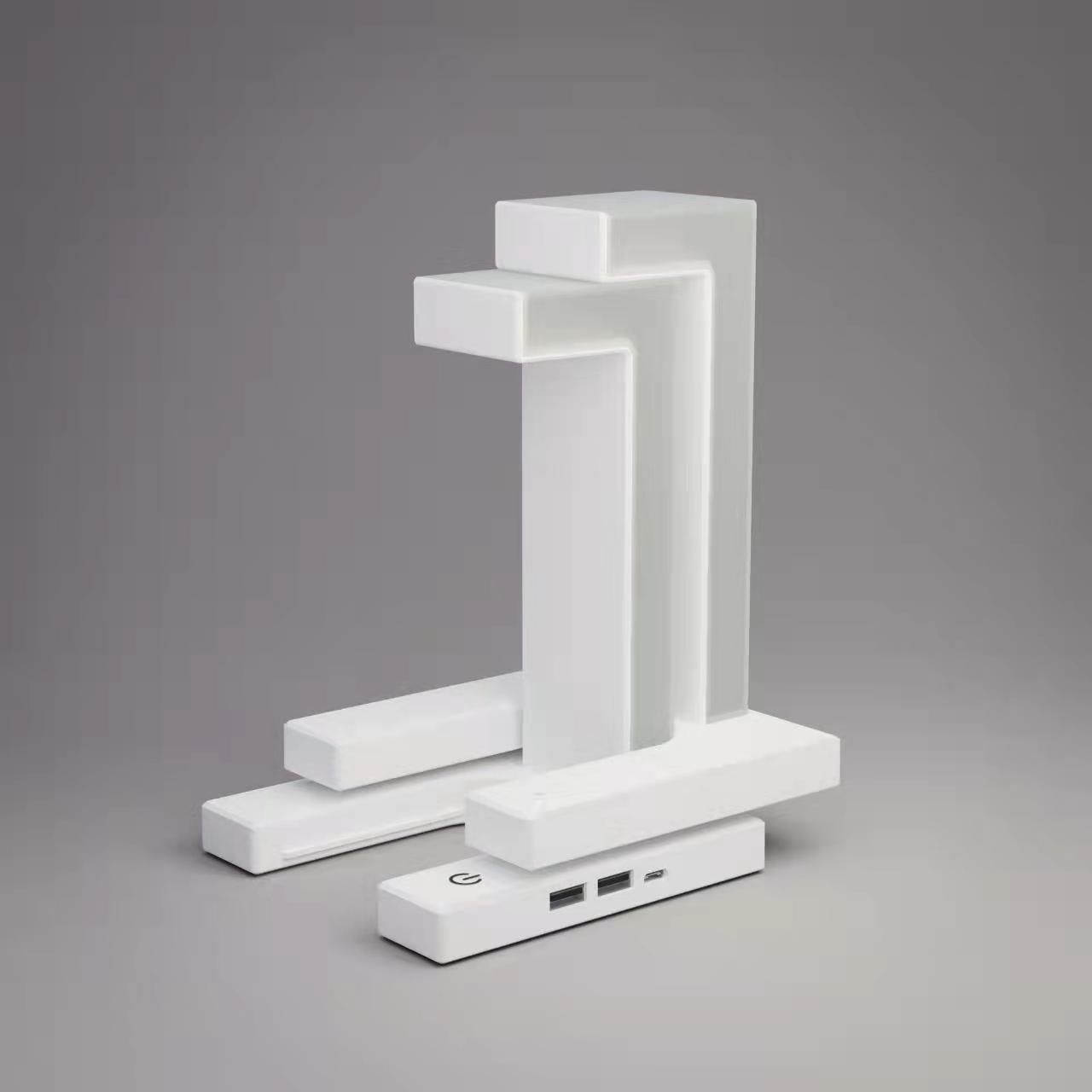 DecoRight Floating Wireless Charging Table Lamp | Creative Suspension Balance Lamp