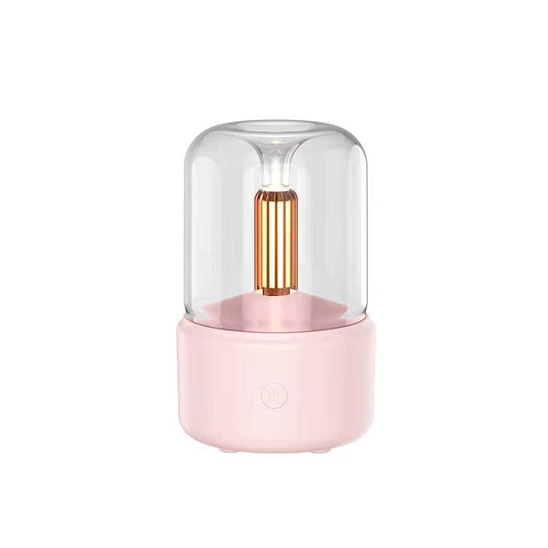 Candlelight Aroma Diffuser USB Portable Humidifier with LED Night Light | DecoRight