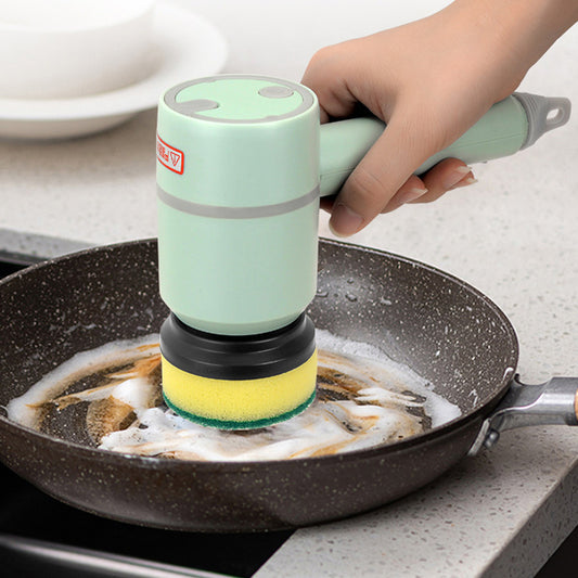 DecoRight Electric Cleaning Brush | Rechargeable Kitchen & Bathroom Power Scrubber