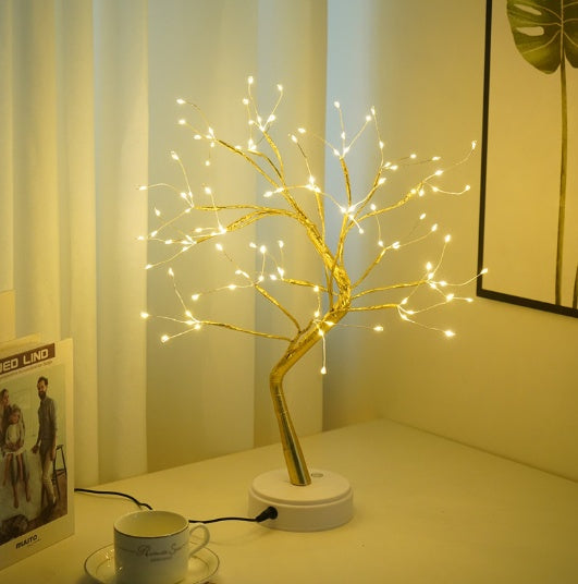 LED Copper Wire Bedroom Light Fairy String Lamp USB & Battery | DecoRight