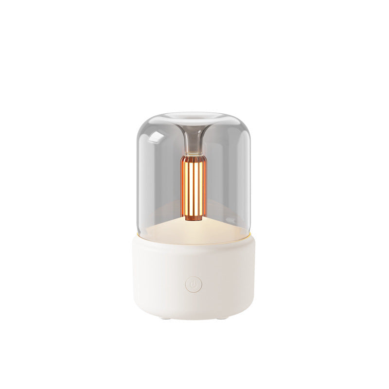 Candlelight Aroma Diffuser USB Portable Humidifier with LED Night Light | DecoRight